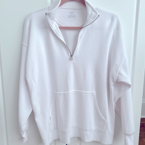 📍(SOLD) Aerie Ribbed Oversized Quarter Zip - Picture 6 of 10